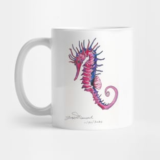 Purple/Pink SeaHorse Mug